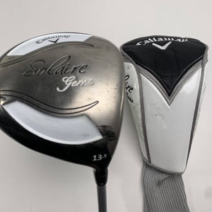 Callaway Solaire Gems Driver 13.5* Solaire 55g Regular Graphite Mens RH HC- Dent
