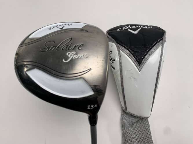 Callaway Solaire Gems Driver 13.5* Solaire 55g Regular Graphite Mens RH HC- Dent