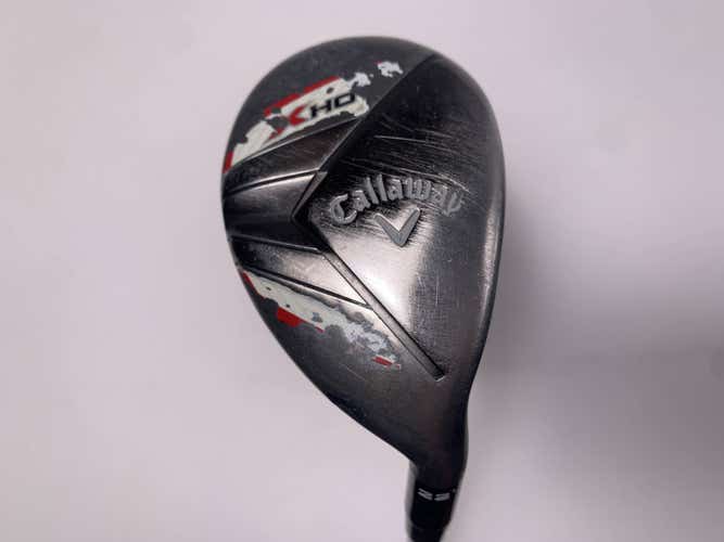 Callaway X Hot 2013 4 Hybrid 22* 65g Regular Graphite Mens RH