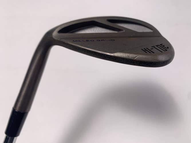 TaylorMade Milled Grind Hi-Toe 3 Copper Raw Lob Wedge LW 58* 10 KBS Mens LH