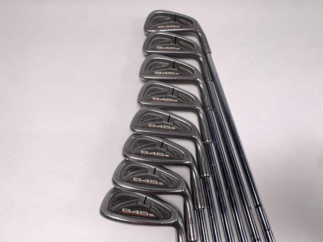 Tommy Armour 845 S Silver Scot Iron Set 3-PW Tour Step Regular Steel Mens RH