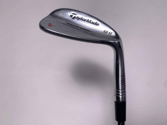 TaylorMade Milled Grind Satin Chrome Sand Wedge SW 56* 12 DG Wedge Steel Mens RH
