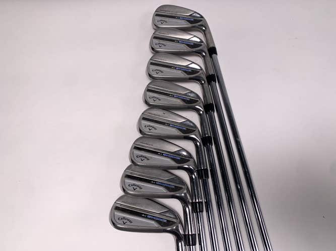 Callaway Paradym Ai Smoke Iron Set 4-PW+GW True Temper Elevate MPH Regular RH