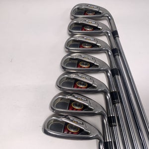 TaylorMade Burner XD Iron Set 4-PW+GW REAX SuperFast 90g Reg RH No 6 iron +1''