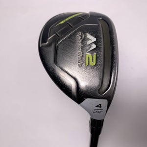TaylorMade M2 2019 4 Hybrid 22* REAX 75g Stiff Graphite Mens RH
