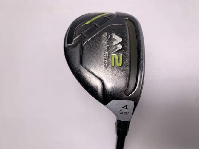 TaylorMade M2 2019 4 Hybrid 22* REAX 75g Stiff Graphite Mens RH
