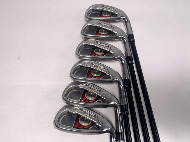 TaylorMade Burner XD Iron Set 4-9 REAX SuperFast 65g Regular RH +1/2''