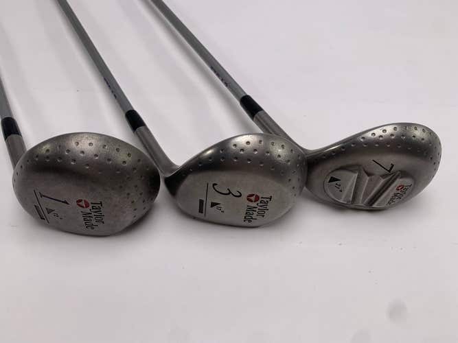 TaylorMade Metal Wood Wood Set 1 3 7 | 12* 17* 21* Flex Twist Ladies Graphite RH