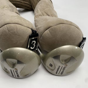 TaylorMade Ti Bubble 3 & 5 Fairway Wood Set 15* 18* Bubble L-60 Ladies RH HC