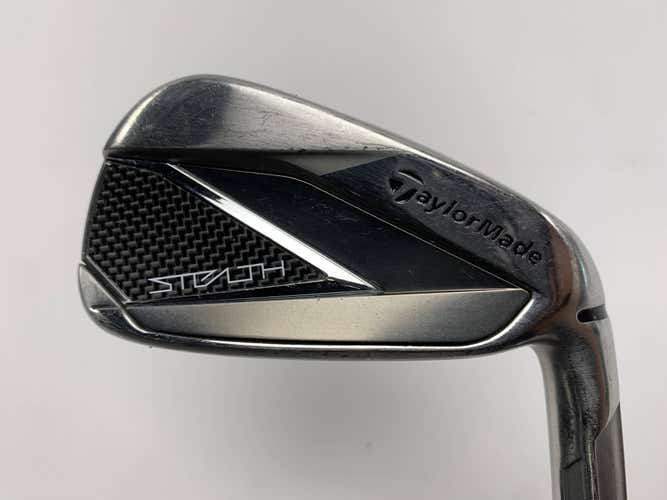 TaylorMade Stealth Single 6 Iron True Temper Dynamic Gold Regular Steel Mens RH