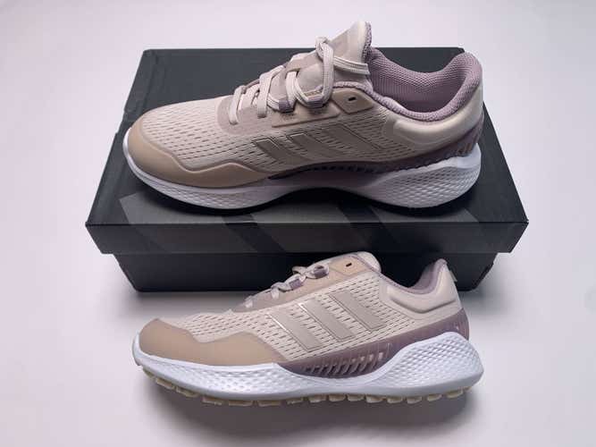 Adidas Summervent 24 Golf Shoes Beige Pink Women's SZ 7.5 (IG3262)