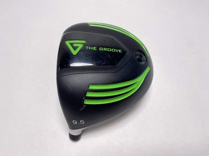 Vertical Groove Golf The Groove Driver 9.5* HEAD ONLY Mens LH