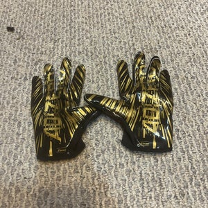 Black Large Adult Adidas Adizero Gloves (New)