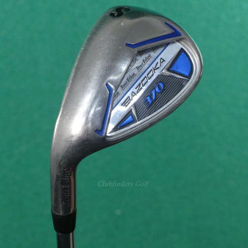LH Tour Edge Bazooka 370 SW Sand Wedge Factory Steel Uniflex