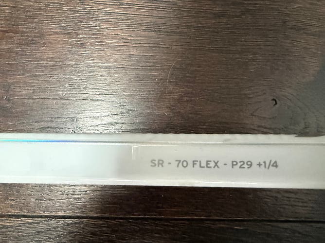 Intermediate CCM XF Ghost Left Hand Hockey Stick P29 70 Flex (Used)