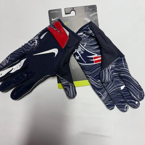 Nike New England Patriots Vapor Jet 5.0 Adult XXL Gloves New $75 retail