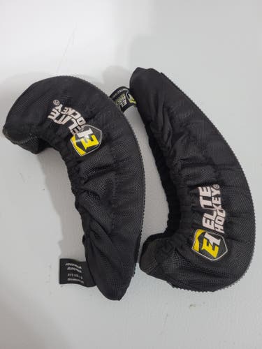 Elite Hockey (Used) Black Skate Guards Junior Medium