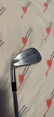 Men's 2025 TaylorMade P790 4 iron Left Hand Stiff Flex Steel Shaft (New)