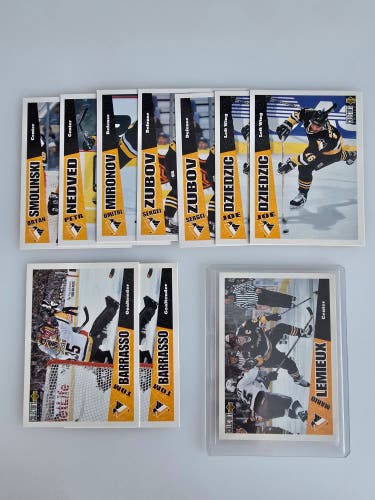 Pittsburgh Penguins - Upper Deck Collectors choice 96-97 NHL trading cards.