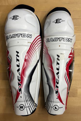 Easton Stealth S3 - Intermediate (13") Shin Pads (Used)