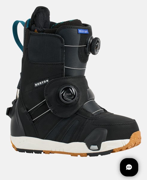 Women's Size M 7.5 (W 8.5) Burton Flex step on Snowboard Boots Soft Flex All Mountain (Used)