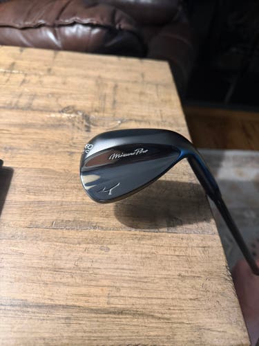 Men's Mizuno Mizuno Pro T-1 Black Ion Right Handed Wedge 60 Degree Steel Shaft (New)