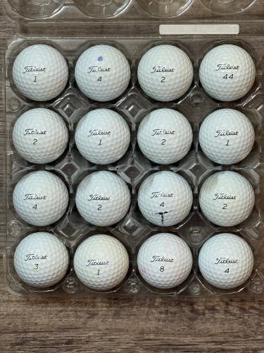 16 Titleist Pro V1 Golf Balls - 5A MINT CONDITION ONLY