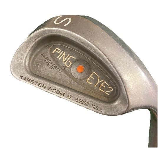 Ping Eye2 Sand Wedge Orang Dot RH Men's ZZ Lite Stiff Steel 35" Karsten DylaGrip