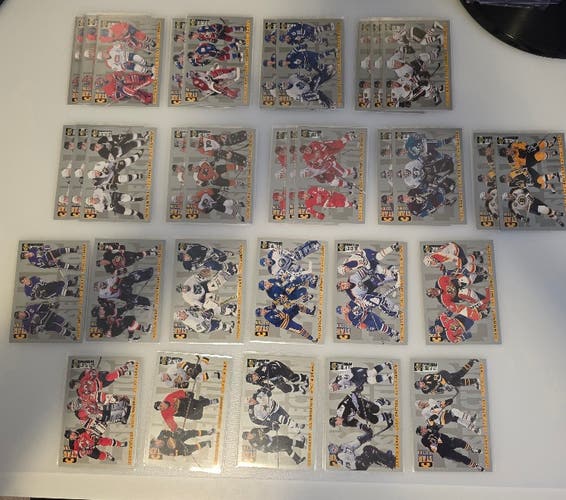 3 Stars - Upper Deck Collectors choice 96-97 NHL trading cards.