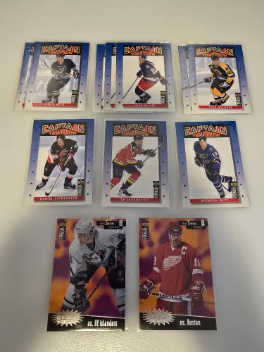 Captain Tomorrow - Upper Deck Collectors choice 96-97 NHL trading cards.