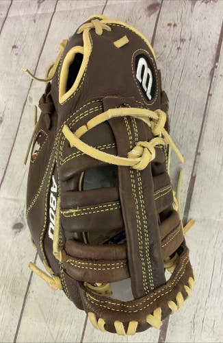 Wilson A800 Mike Napoli First Base Youth 12" Leather Baseball Glove Brown Tan
