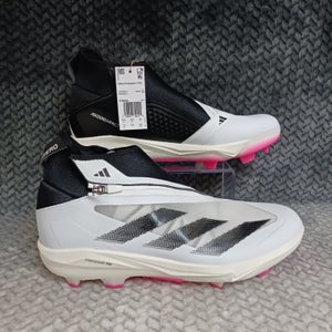 Adidas Adizero Impact+ TPU Men's Baseball Cleats White Black Pink Size 13