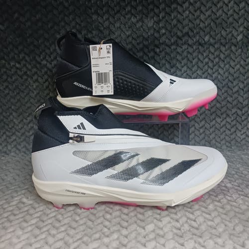 Adidas Adizero Impact+ TPU Men's Baseball Cleats White Black Pink Size 11