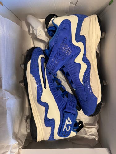 Blue Men's Size M 8.5 (W 9.5) Nike Griffey Metal (New)