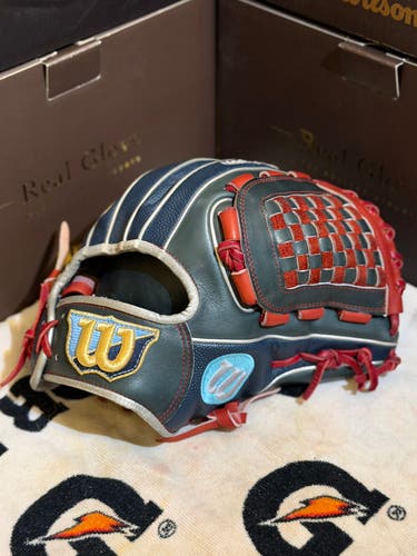 Wilson Staff RH 86 Model Pitcher's Baseball Glove 11.75" (Used) custom Japanese
