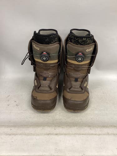 Used Vans VANS ENCORE Womens Snowboard Boots Brown Senior 9 11851-S000041754