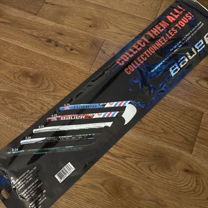 2024 Youth Bauer Mystery Mini Left Hand Hockey Stick Less Than 30 Flex (New)