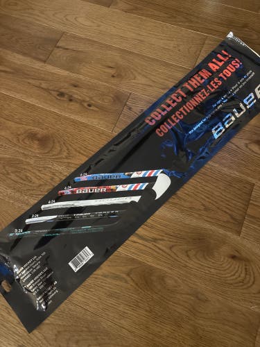 2024 Youth Bauer Mystery Mini Left Hand Hockey Stick Less Than 30 Flex (New)