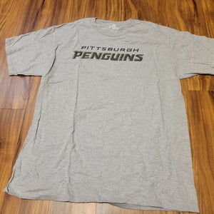 Fanatics Pittsburgh Penguins NHL Sam Lafferty Short Sleeve Shirt, Tag Size Large