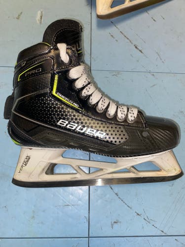 Lightly Used 2021 Bauer Pro Goalie Skates 6 fit 3