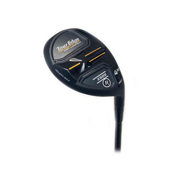 Tour Edge Hot Launch X525 22* 4 Hybrid/Rescue Graphite Helium 55 Regular Flex