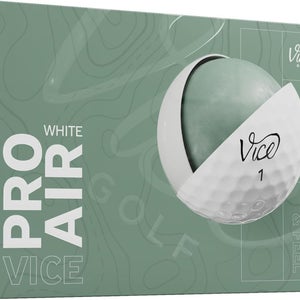 Vice Golf Pro Air Golf Balls (White, 12pk) 1 Dozen 2025 NEW