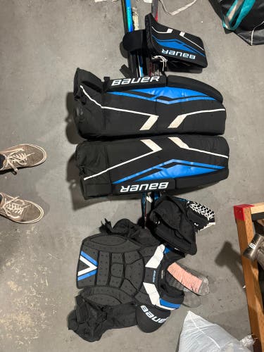 Large Bauer Goalie Leg Pads (New)