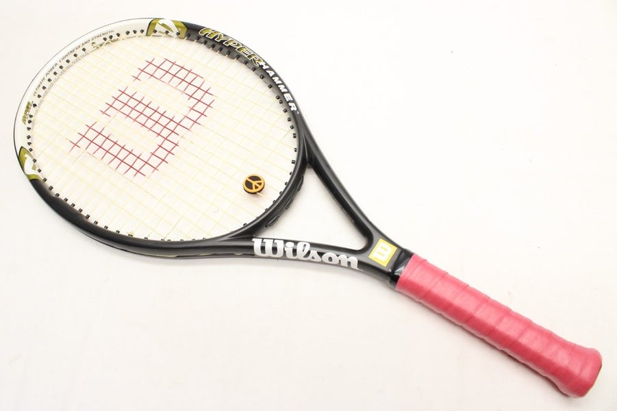 *USED* WILSON HYPER HAMMER 5.3 OS TENNIS RACQUET (4 1/8) FROM A COLLECTOR