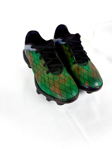 Green Men's Size M 9.0 (W 10.0) Youth Nike Trout Low Top Molded Cleats (New)