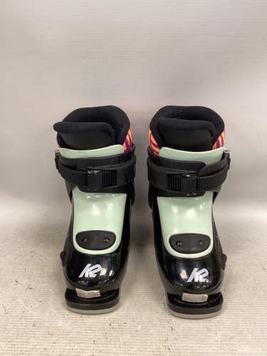 Used K2 LUVBUG-1 Girls DH Ski Boot Black 180 MP - Y11 11851-S000041662
