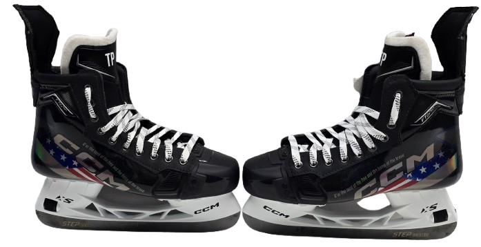 CCM Jetspeed FT6 Pro Pro Stock Hockey Skates 9.5 R World Juniors New MIC (14832)