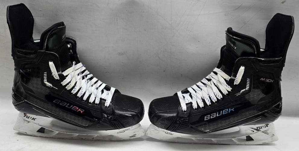 Bauer Supreme Mach 11 1/4 E Pro Stock Skate Used NHL (2) (14836)