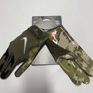 Nike Vapor Jet Adult XXL 6.0 Salute To Service Football Receiver Gloves New!