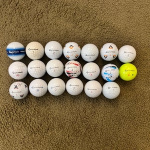 20 Assorted Taylormade Golf Balls
